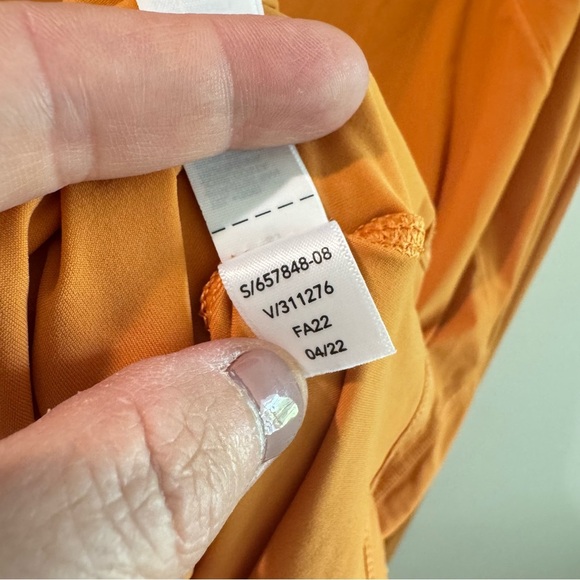 Athleta Ultimate Train Top Long Sleeve in Seville Orange Size 3X - Picture 3 of 4